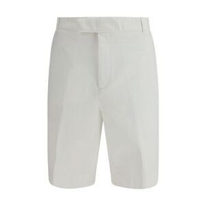 Thom Browne White Polyester Bermuda Men's Shorts